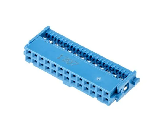 63-7554-04 TE Connectivity 26-Way IDC Connector Socket for Cable Mount, 2-Row 1-1658526-6