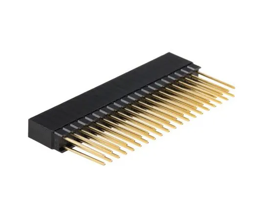 63-7686-26 HARWIN 2.54mm Pitch 40 Way 2 Row Straight PCB Socket, Through Hole, Solder Termination M20-6102045