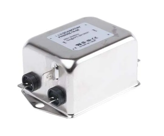 63-7730-65 Schaffner FN2030 Series 16A 250 V ac 60Hz Flange Mount RFI Filter, with Solder Lug Terminals FN2030Z-16-06