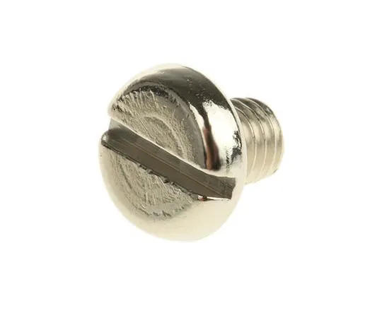63-7574-26 RS Pro, M5 Pan Head, 6mm Brass Slot Nickel Plated0.8 482-8723