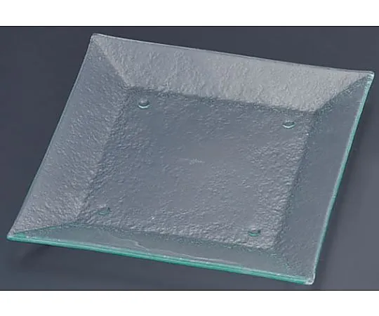 62-6835-63 Tiger Glass Square Plate 265 Clear 162-194-01