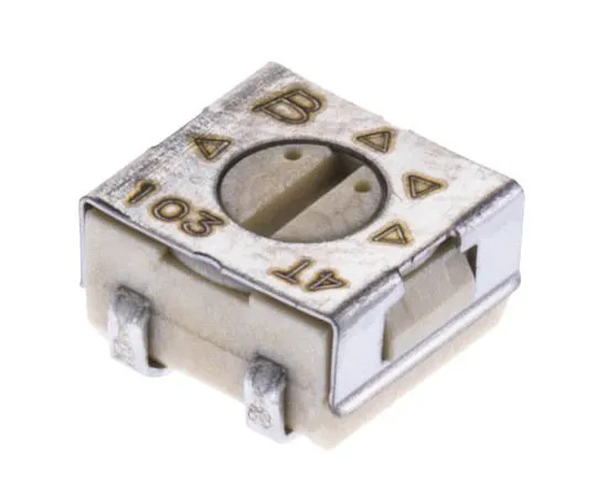 63-7698-68 10kΩ SMD Trimmer Potentiometer 0.25W Top Adjust Bourns 3314 Series 3314J-1-103E