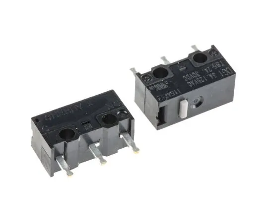 63-7620-31 SPDT-NO/NC Button Microswitch, 3 A @ 125 V ac DG13-B1AA