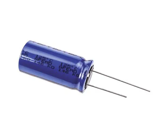 63-7689-02　Vishay 1200μF 63V dc Aluminium Electrolytic Capacitor, Through Hole 18 (Dia.) x 35mm +125°C 18mm 7.5mm　MAL214658122E3