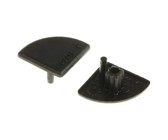 63-7562-73 Bosch Rexroth Black PP Corner Bracket Cap 20 mm strut profile , Groove 6mm 3842548827