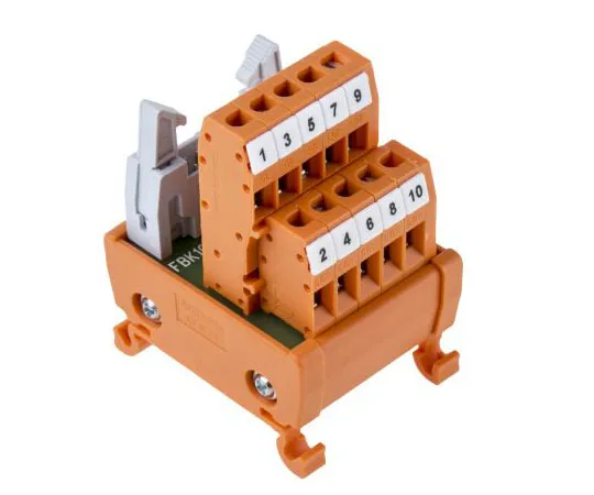 63-7656-94 RS PRO, 10 Pole Flat Ribbon Cable Connector, Male Interface Module, DIN Rail Mount 665-9658