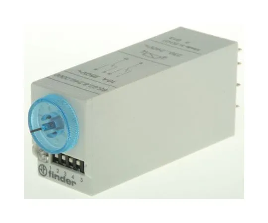 63-7551-93 Finder Interval, ON Delay, Pulse Delay, Symmetrical Flash Multi Function Timer Relay, 8-Pin Connector, 0.05 → 85.02.8.240.0000