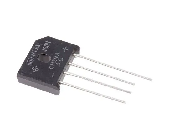 63-7648-95 Vishay KBU4M-E4/51, Bridge Rectifier, 4A 1000V, 4-Pin KBU KBU4M-E4/51