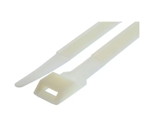 63-7659-15 RS Natural Nylon Double Locking Cable Tie Cable Tie, 132mm x 9 mm 666-4701