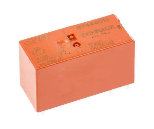 63-7679-77 TE ConnectivityRT2 DPNO Non-Latching Relay PCB Mount, 12V dc Coil, 8A RT444012