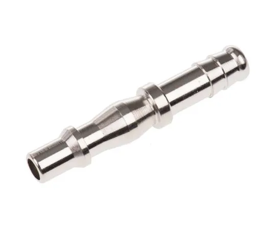 63-7662-34 RS PRO Pneumatic Quick Connect Coupling Brass 8mm Hose Barb 667-1752