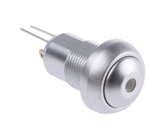 63-7699-02 APEM Single Pole Single Throw (SPST) Latching Green LED Push Button Switch, IP67, 12.9 (Dia.)mm, Panel Mount, 24V dc IPR1SAD0LOG105