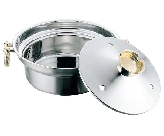 63-7202-35 EBM Electromagnetic Shabu Shabu Pot with Light Hole 23 cm 4866300