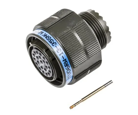 63-7600-31 Amphenol TV Series, 22 Way Cable Mount MIL Spec Circular Connector Plug, Socket Contacts,Shell Size 13, Screw Coupling, TV06RW-13-35SN(W52)