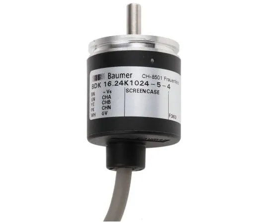 63-7592-97 Baumer Incremental Encoder 1024 ppr 12000rpm Solid 10 → 30 V dc BDK 16.24K.1024-5-4