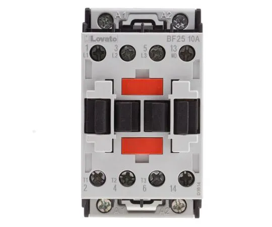 63-7691-04 Lovato 3 Pole Contactor, 25 A, 24 V ac Coil, Orange, 3NO, 11 kW BF2510A024