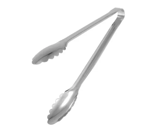 63-7126-75 EBM 18-0 Spring-Free All-Purpose Tongs (For Prevention of Contamination) 20 cm 0733000