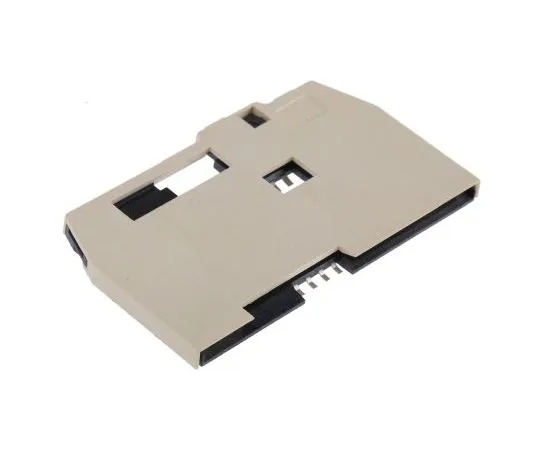 63-7624-43 Amphenol FCI 8 Way Right Angle Smart Card Memory Card Connector With Solder Termination 7312P0225A13LF