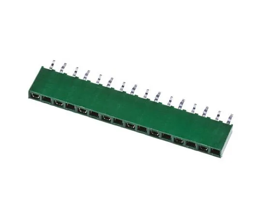 63-7598-40 TE Connectivity AMPMODU HV100 Series 2.54mm Pitch 16 Way 1 Row Straight PCB Socket, Through Hole, Solder Termination 1-215297-6