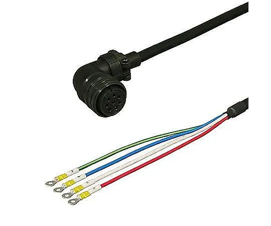 69-5836-28　Power Cable Angle Plug - Round Crimp Terminal Movable 8 m DSVPWS1L-35M-008-E　DSVPWS1L-35M-008-E