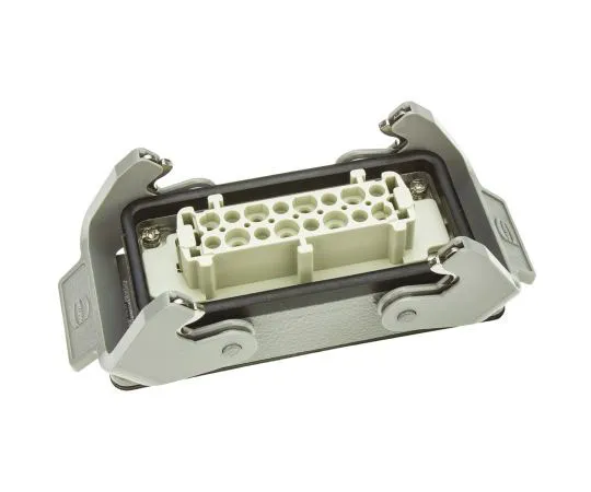 63-7567-60 Han E Series 16 Way Female 16A Coupler Kit, includes Housing, Insert 09300160301+09330162701