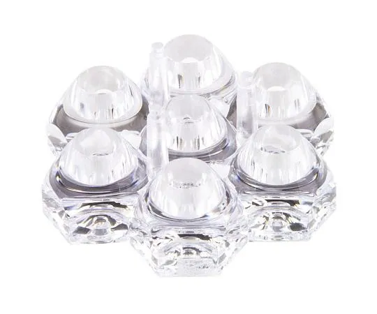 63-7656-03 Polymer Optics 125 7-Way LED Lens, 50 ° Collimator Beam 125