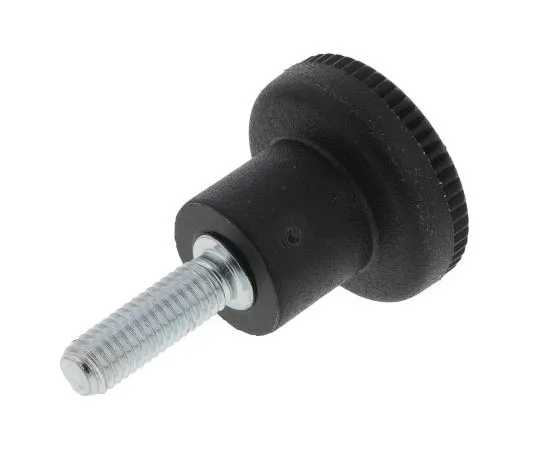 63-7550-92 RS PRO Black Polymer Knob, M5 x 16 448-8886