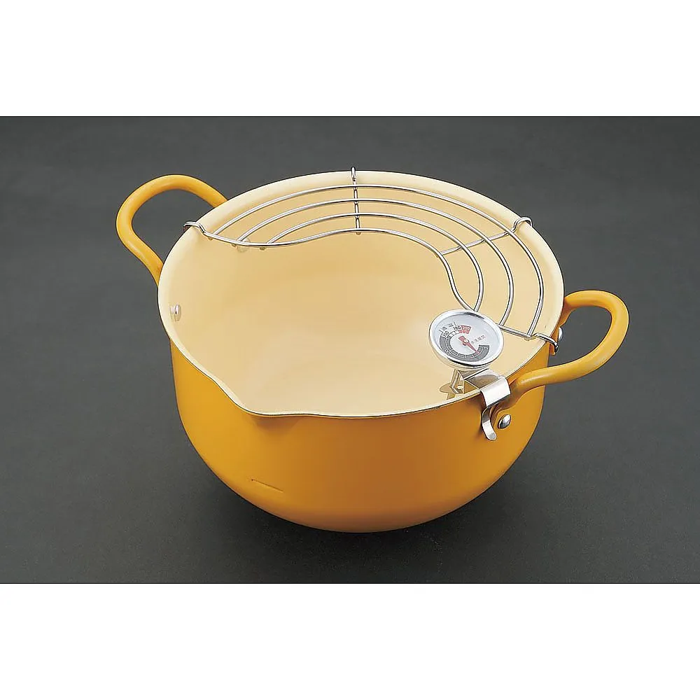 63-1252-19 Karak! Full deep-fried pot 20 cm AAG4901