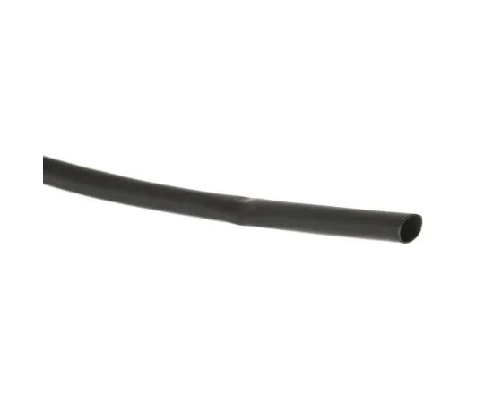 63-7652-17 TE Connectivity Black No Heat Shrink Tubing 3.2mm Sleeve Dia. x 10m Length, RW-200 Series 2:1 Ratio RW-200-E-1/8-0