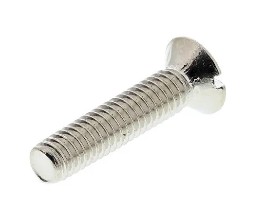 63-7574-83 RS Pro, M3.5 Raised (Countersunk) Head, 16mm Brass Slot Nickel Plated0.6 482-9546