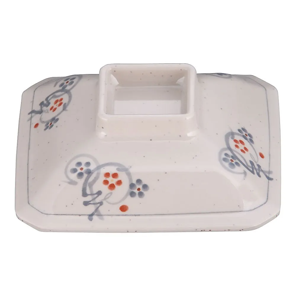 62-6849-30 Melamine "Karin" Square Simmered dish, pot lid M-333-K