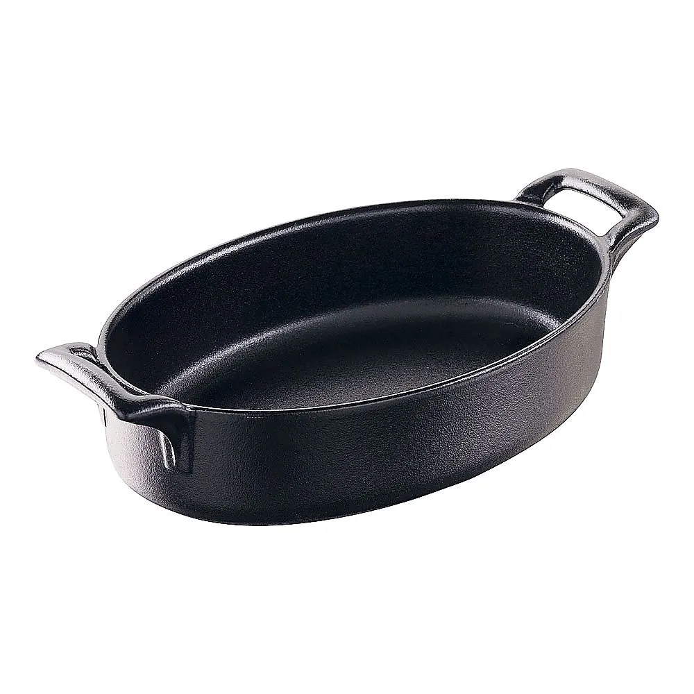 62-6820-79 Revol Oval Dish 18 cm Iron 642087