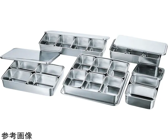 67-2405-68 18-8 Medium Seasoning Tray 0