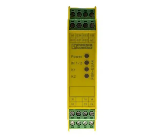 63-7659-60 Phoenix Contact PSR-SCP- 24UC/ESA4/2X1/1X2 24 V ac/dc Safety Relay Dual Channel With 2 Safety Contacts 2963750