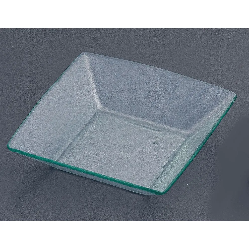 62-6835-91 Tiger Glass Square Deep Ball 022-194 02 Clear