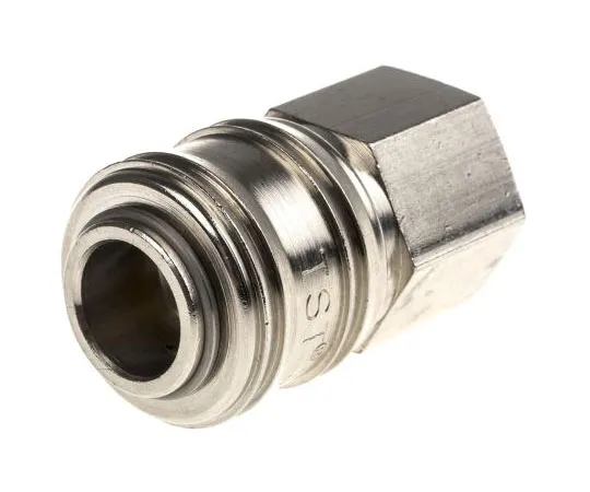 63-7662-98 RS PRO Pneumatic Quick Connect Coupling Brass 3/8 in Threaded 667-1989