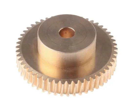63-7607-47 RS PRO Bronze 50 Teeth Worm Wheel Gear, 50mm PitchDiam. , 30mm Hub Diam. , 20mm Face Width 521-6979