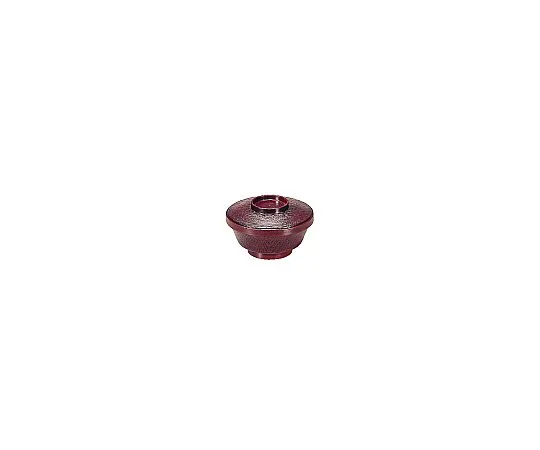 62-6854-27 Mayu-type rice bowl, inner red RHV43