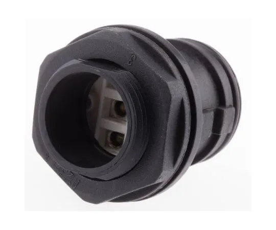 63-7571-83 Elkay Electrical 3 Pole IP68 Rating Panel Mount Female IEC Connector Rated At 16A 478-7672