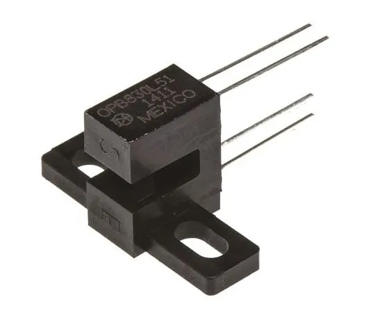 63-7555-27 OPB830L51 Optek, Screw Mount Slotted Optical Switch, Phototransistor Output OPB830L51