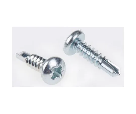 63-7627-77 RS PRO Bright Zinc Plated Steel Self Drilling Screw No. 8 x 5/8in Long x 16mm Long 546-5963