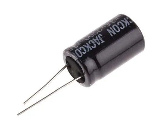 63-7737-27 RS PRO 2200μF 35V dc Aluminium Electrolytic Capacitor, Through Hole 16 (Dia.) x 26mm +105°C 16mm 7.5mm 26mm 170-1236