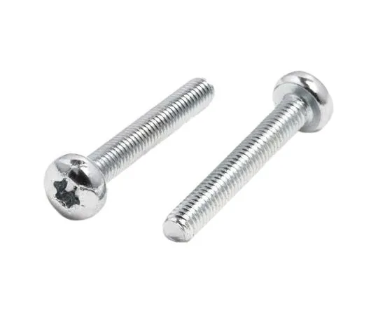 63-7573-74 Zinc plated & clear Passivated Pan Steel Tamper Proof Security Screw, M3 x 20mm 482-7916