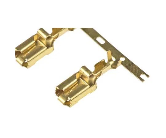 63-7740-88　TE Connectivity Positive Lock .250 Mk I Series Crimp Receptacle, 6.35 x 0.81mm, 0.5mm² to 2.27mm², 20AWG to 14AWG　170233-1