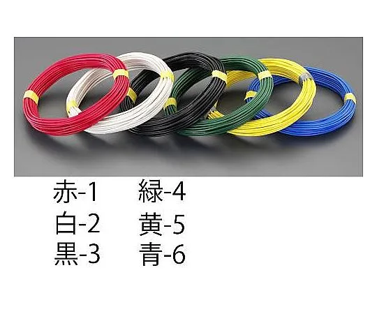 78-1147-65　IV Wire(Stranded Wire) [Yellow] 1.25mm2 x 20m　EA940AT-5