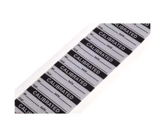 63-4796-04 RS PRO Adhesive Pre-Printed Adhesive Label-Calibrated-. Quantity: 140 445-3600