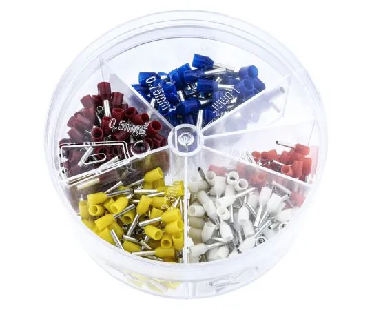 63-7603-11 RS PRO German Colour Coded Bootlace Ferrule Crimp terminal Kit 513-2562