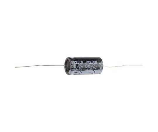 63-7728-47　RS PRO 1000μF 35V dc Aluminium Electrolytic Capacitor, Through Hole 13 (Dia.) x 26mm +105°C 13mm 26mm　170-1138