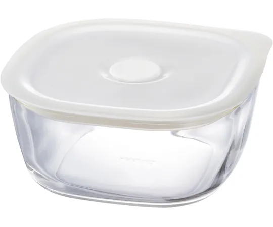 67-3056-97 Heat-Resistant Glass Airtight Storage Container/Square 600 36 Pieces KSTM-60-TW
