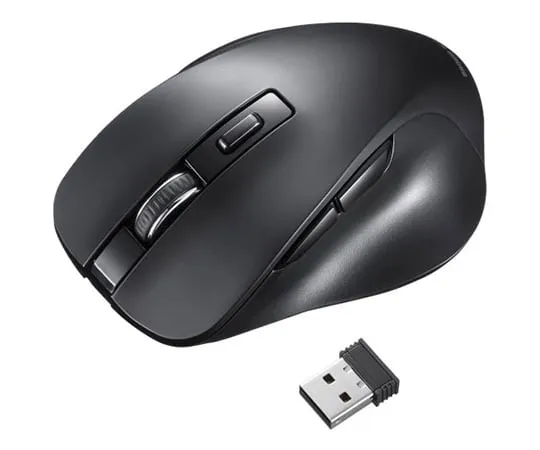 68-4133-81 Wireless Blue LED Mo*** (5-button) Black MA-WB518BK